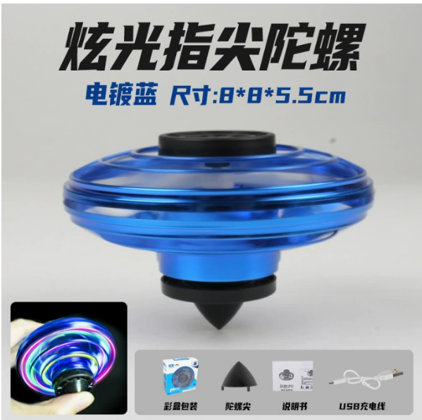 Spinner antiestrés transfronterizo OVNI