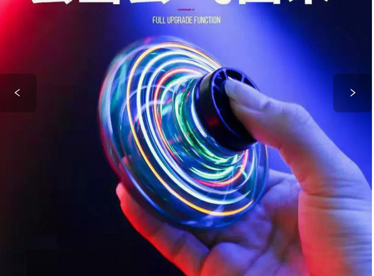 Spinner antiestrés transfronterizo OVNI