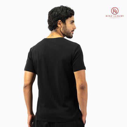 POLO CLASICO RINZ LUXURY NEGRO