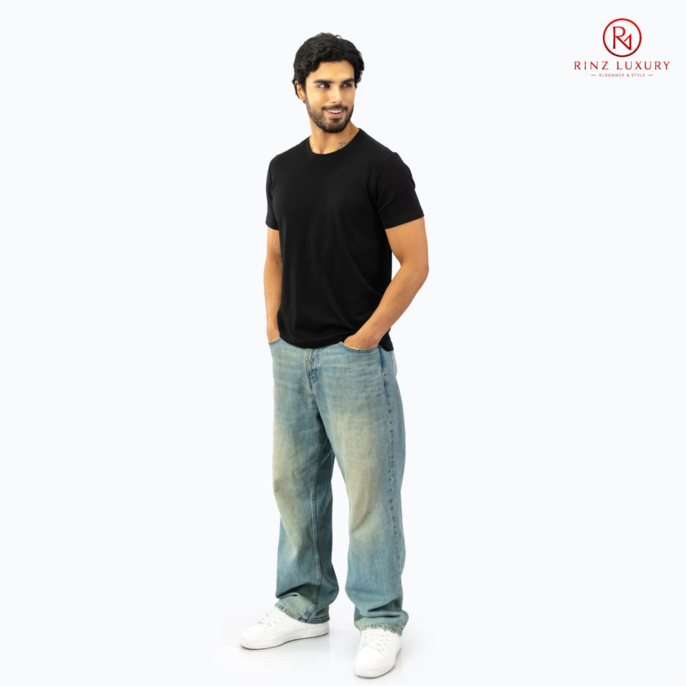 POLO CLASICO RINZ LUXURY NEGRO