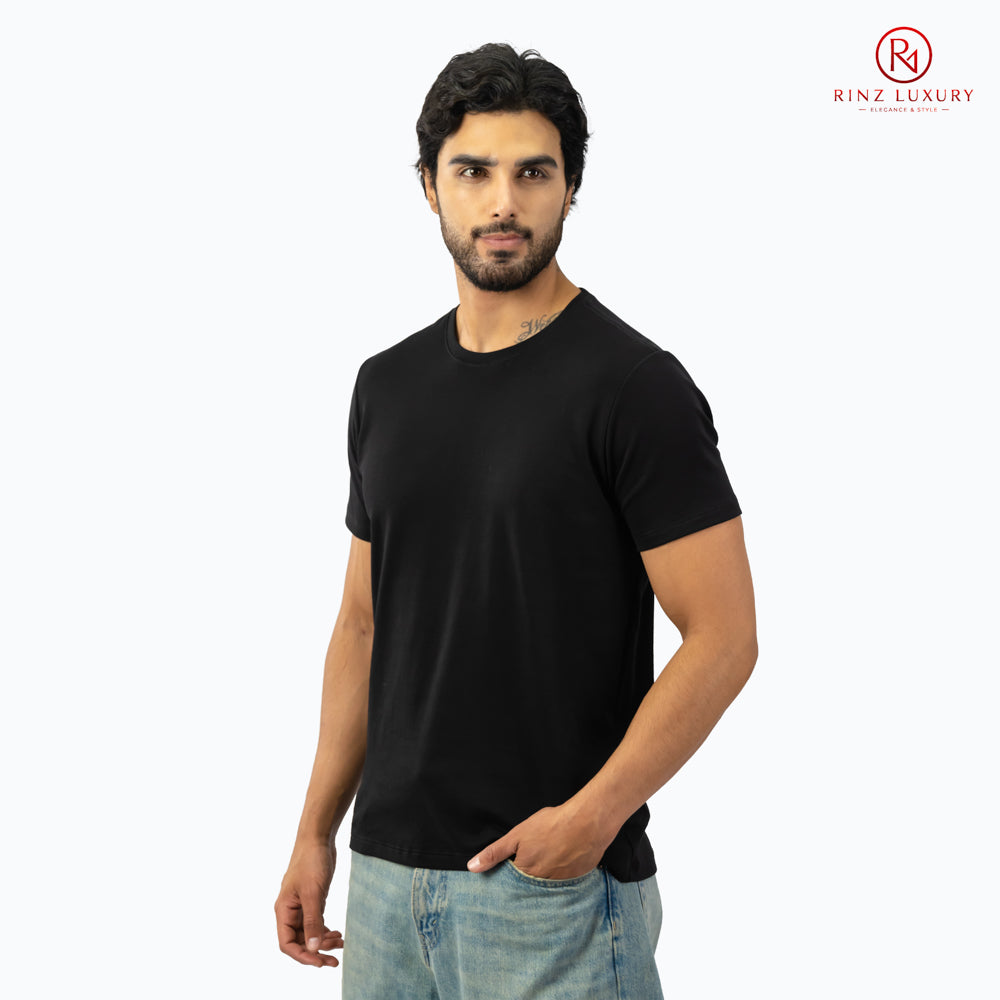 POLO CLASICO RINZ LUXURY NEGRO