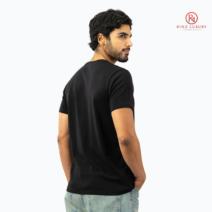 POLO CLASICO RINZ LUXURY NEGRO