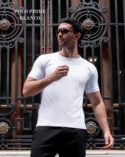 POLO BLANCO PRIME / HOMBRE