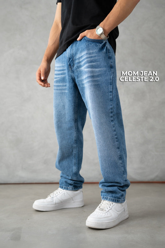 PANTALONES MOM JEAN PARA HOMBRE