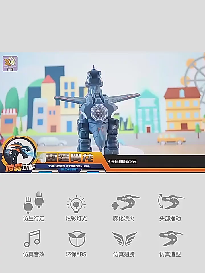 Dinosaurio Mecánico Eléctrico